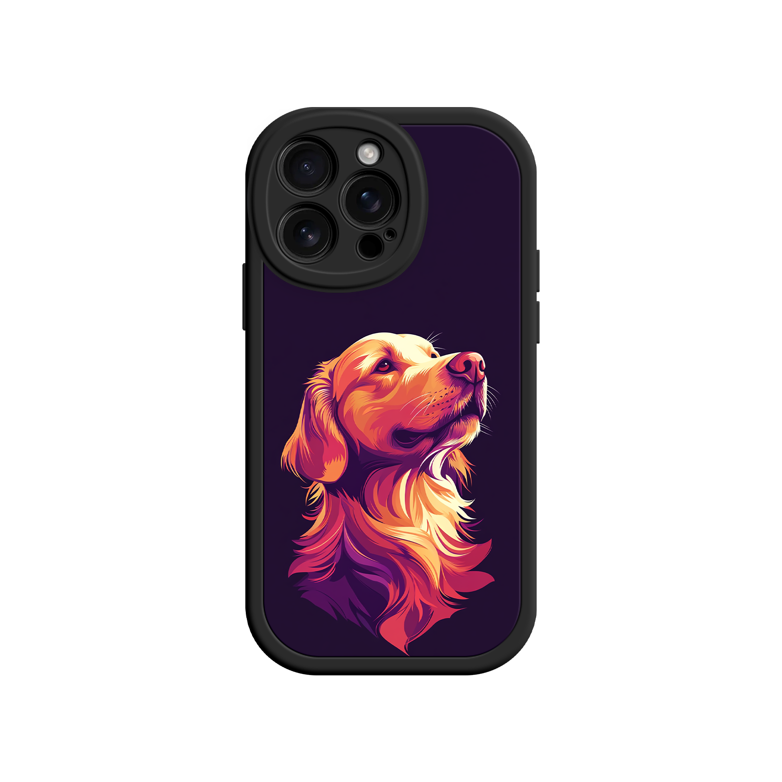 Golden Retriever phone case for pet fashionistas