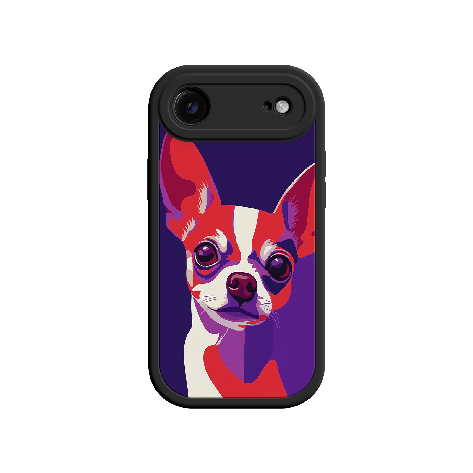 Chihuahua face phone cover for animal lovers