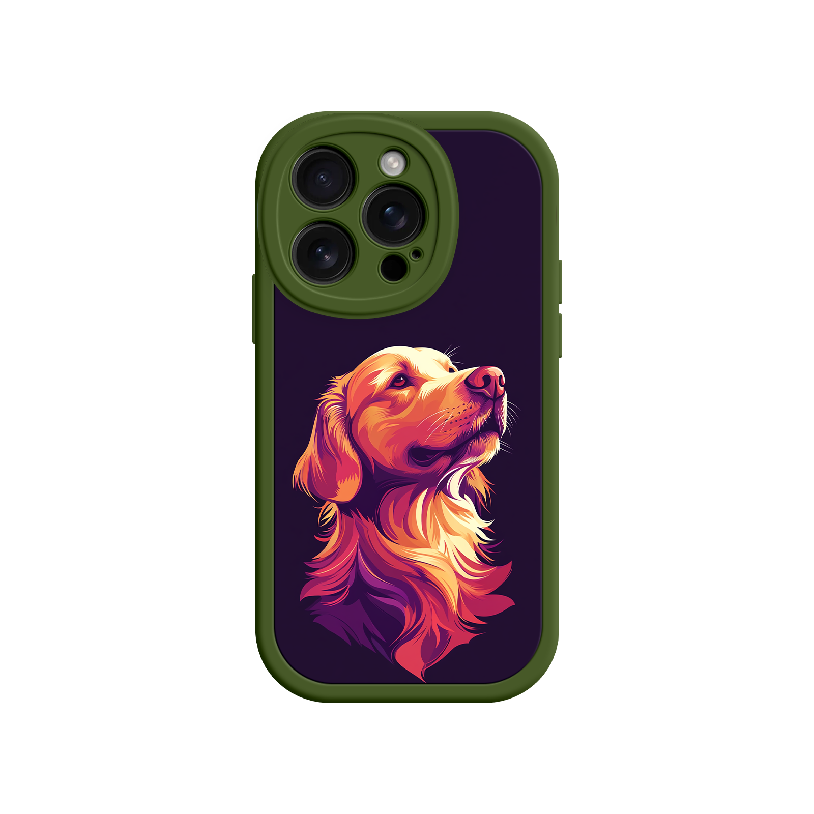 Golden Retriever phone case for pet accessory lovers