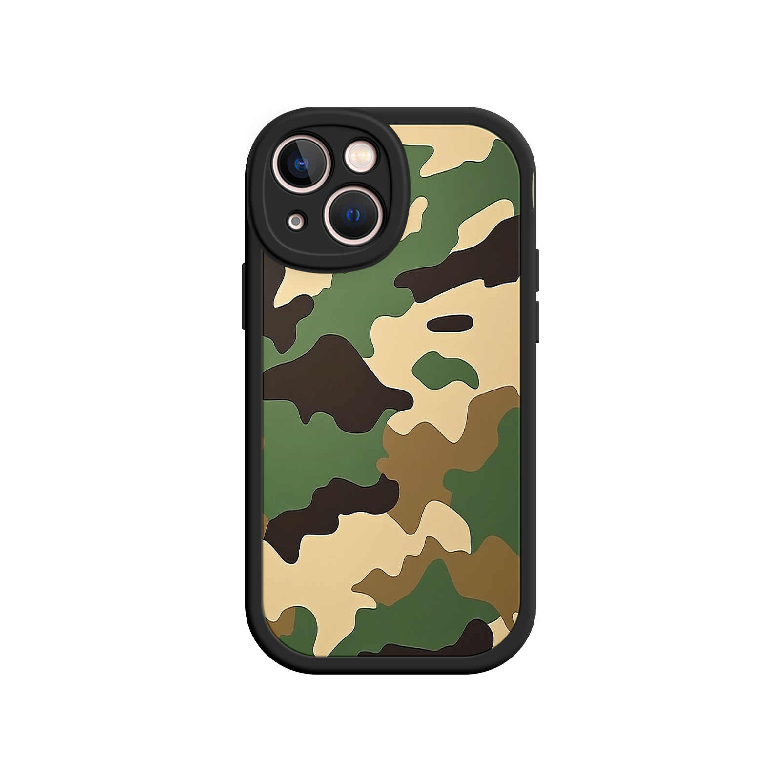 Military Camo iPhone 17 Case – Woodland Camouflage, Tactical Design, Rugged Phone Cover