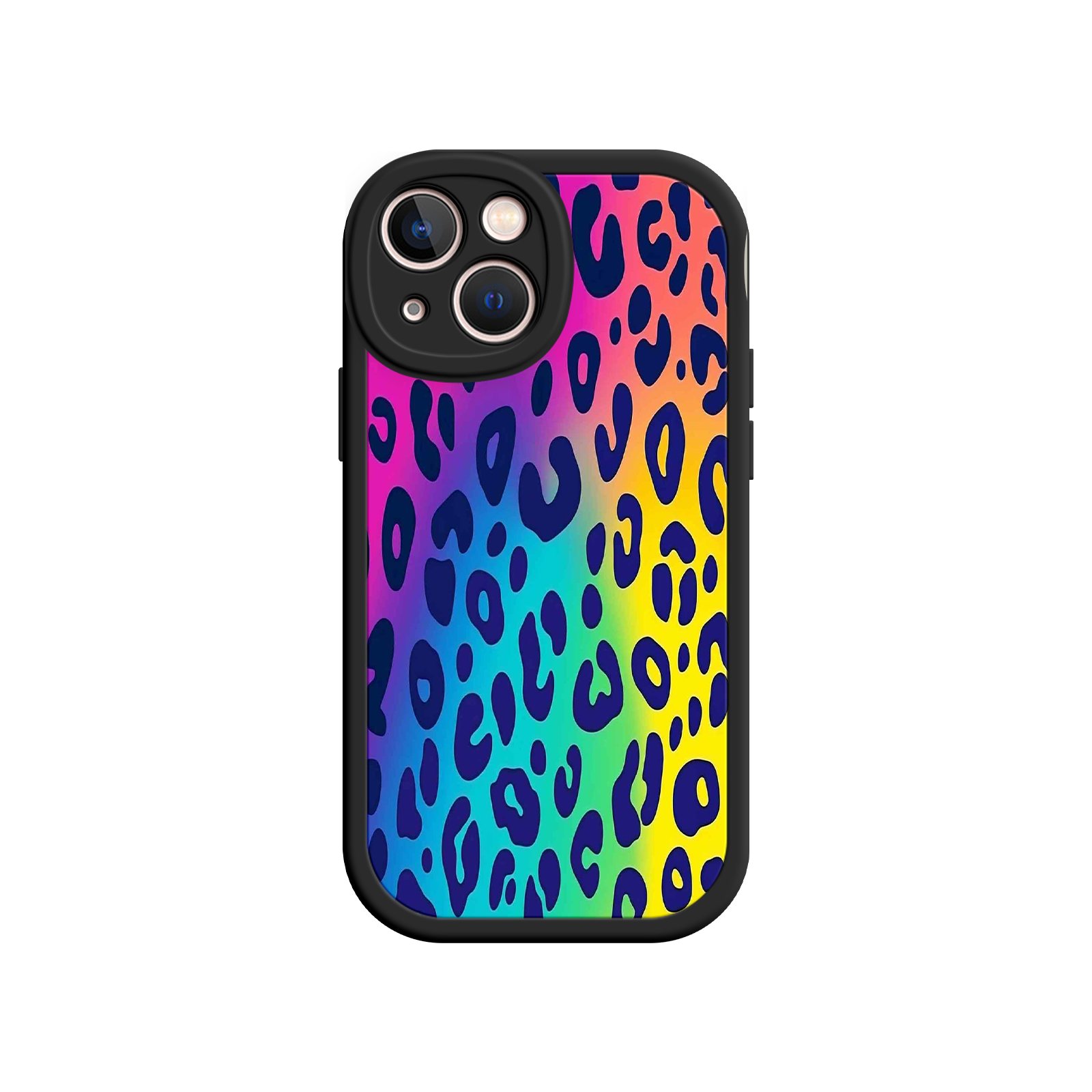 Rainbow Leopard Print iPhone 17 Case – Vibrant Gradient Leopard Pattern, Colorful Animal Print Design, Trendy Animal Print Phone Cover