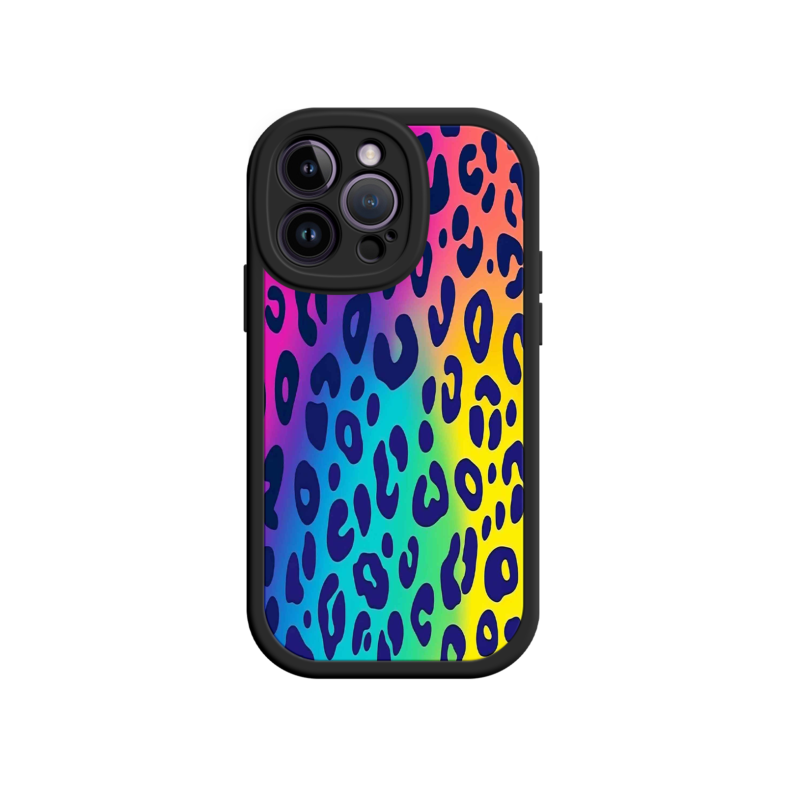 Rainbow Leopard Print iPhone 17 Case – Vibrant Gradient Leopard Pattern, Colorful Animal Print Design, Trendy Animal Print Phone Cover