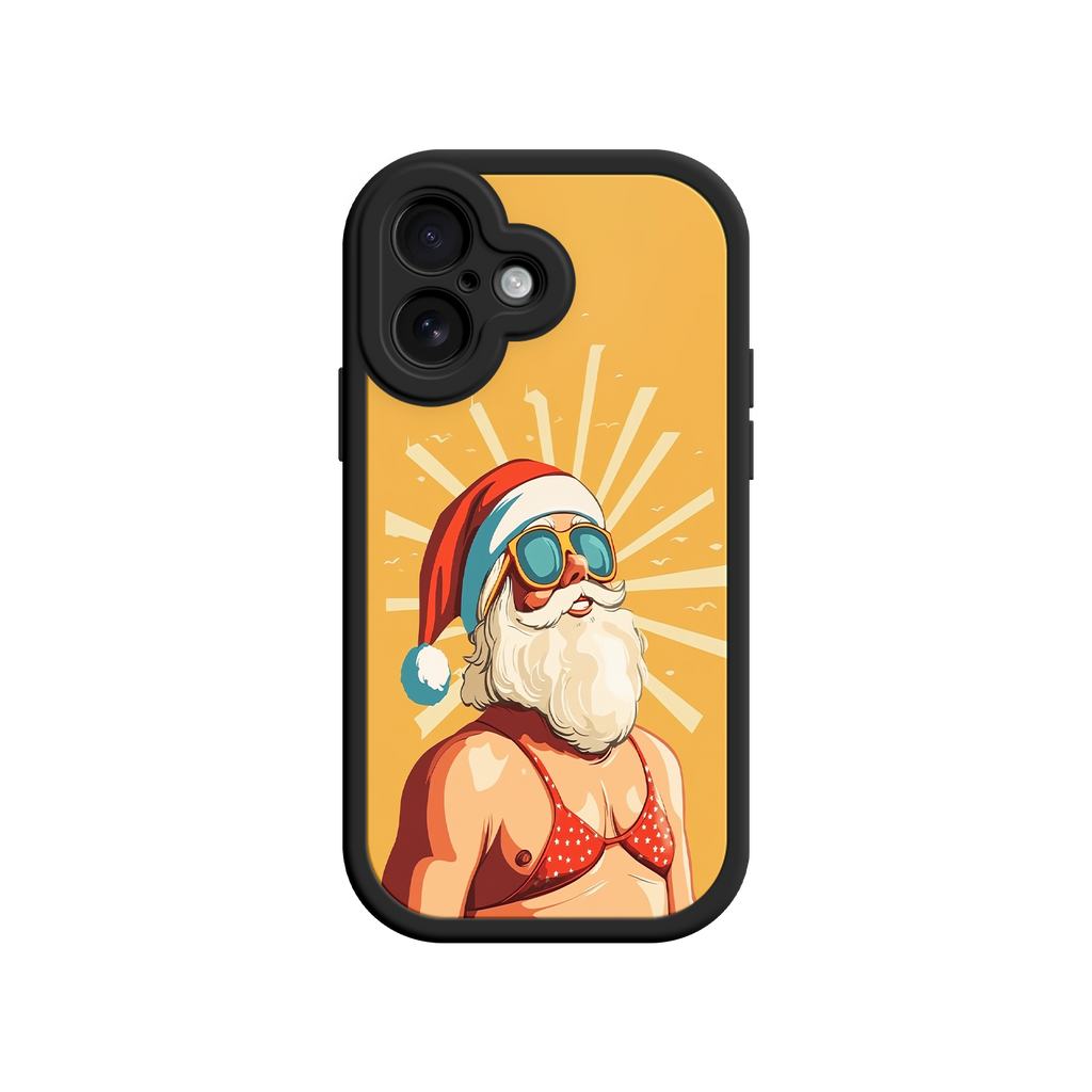 Santa Claus phone case for Christmas stocking stuffer
