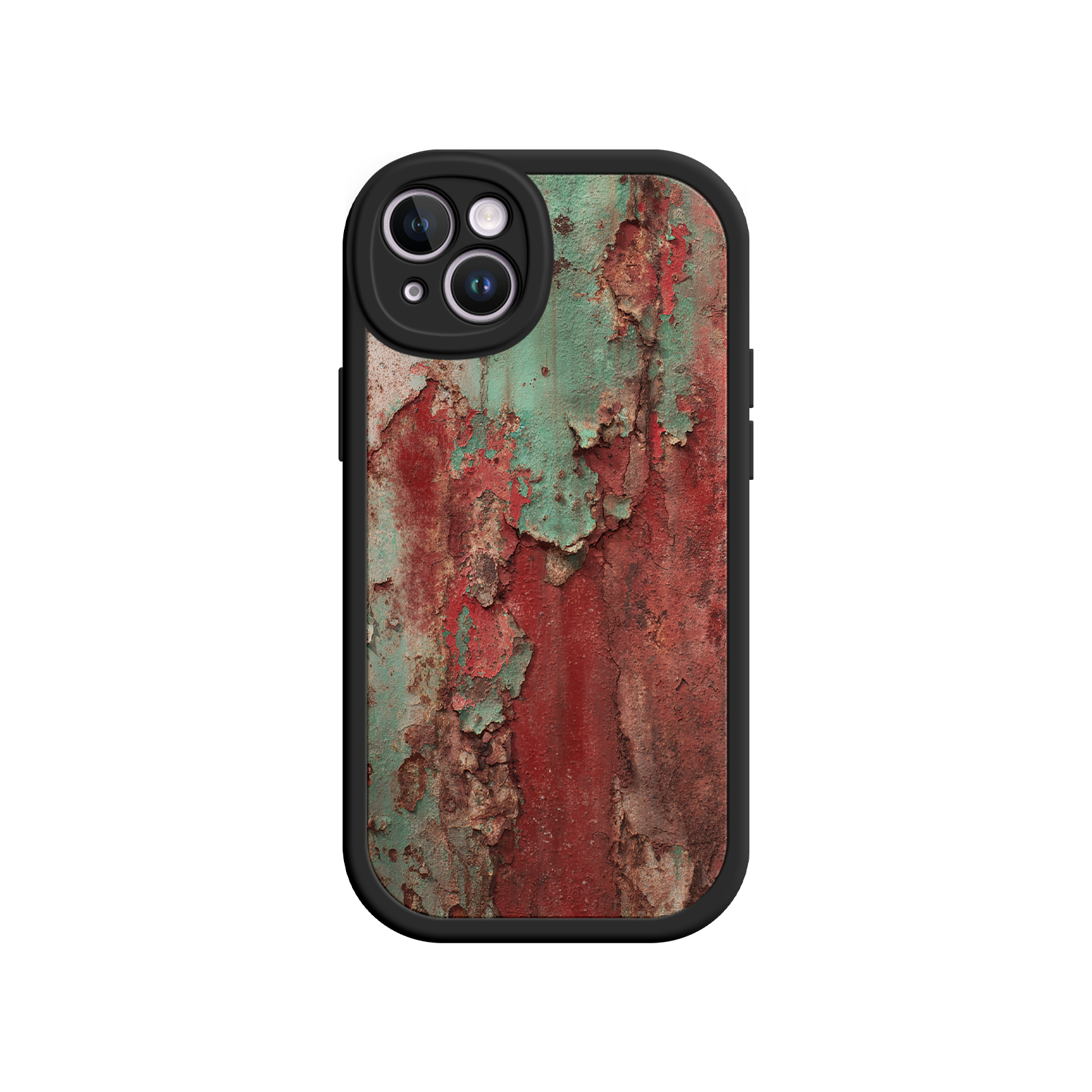 Rustic Metal Texture Phone Case – Vintage Industrial Style for iPhone 17
