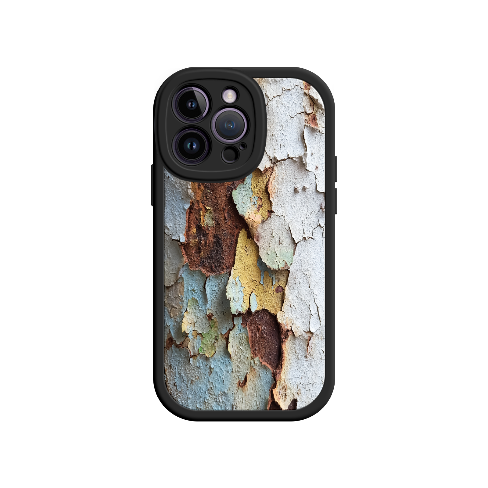 Rustic Patina Phone Case – Vintage Peeling Paint Design for iPhone 17
