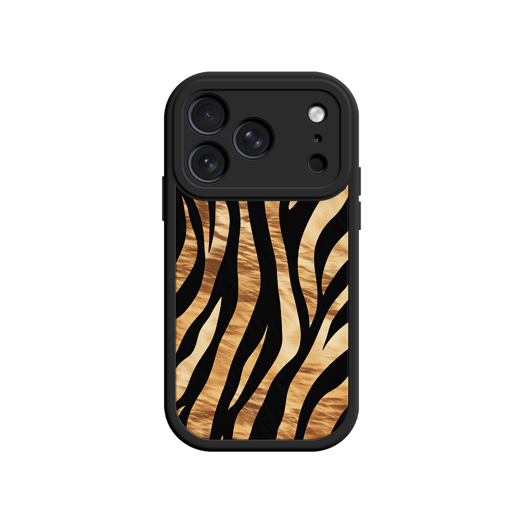 Fashion phone case with exotic animal motif
