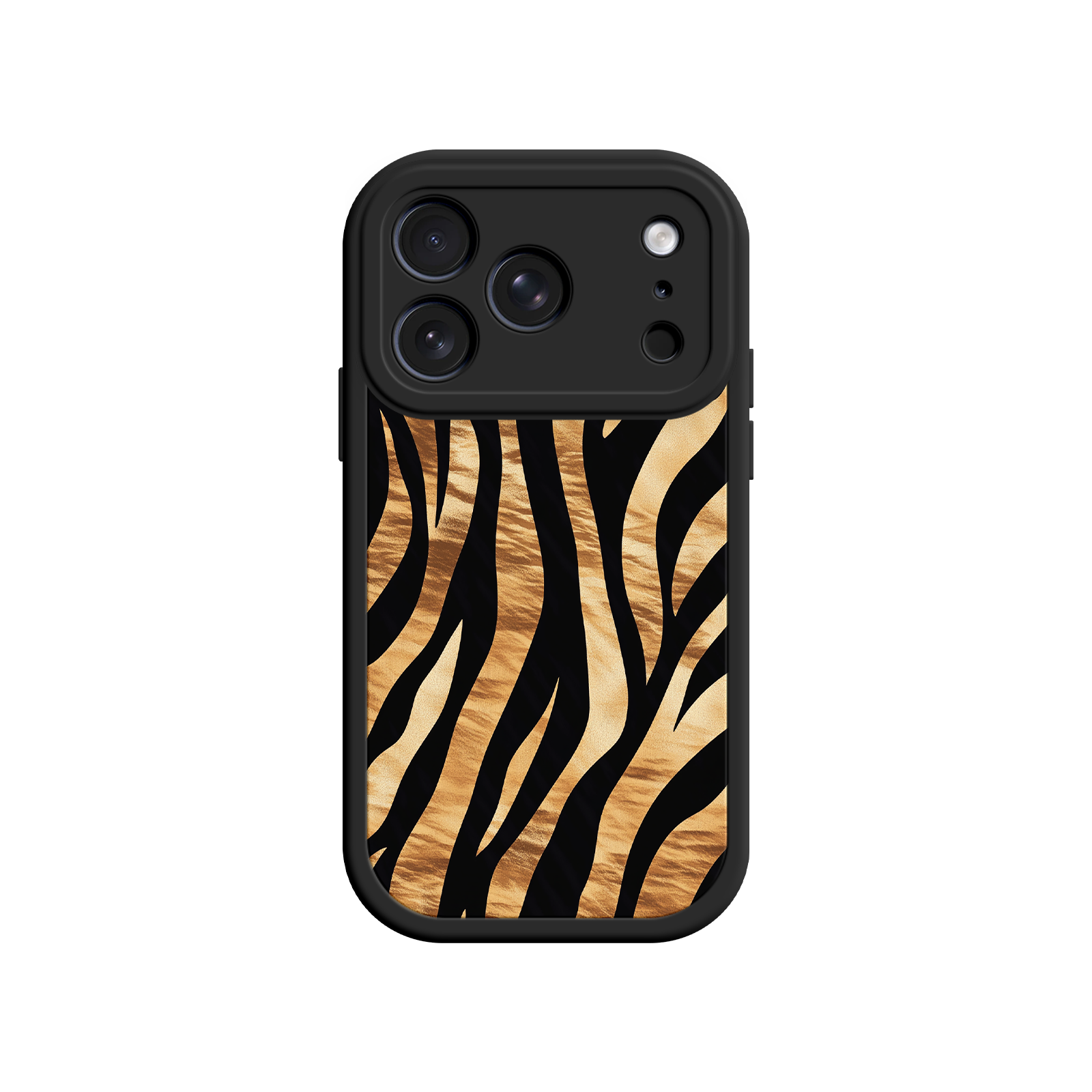 Fashion phone case with exotic animal motif