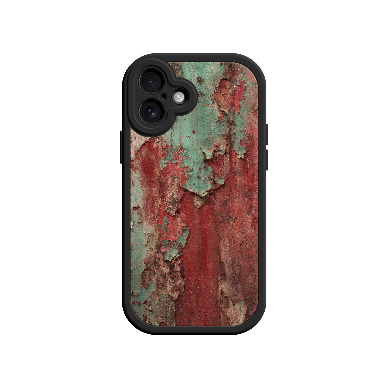 Rustic Metal Texture Phone Case – Vintage Industrial Style for iPhone 17
