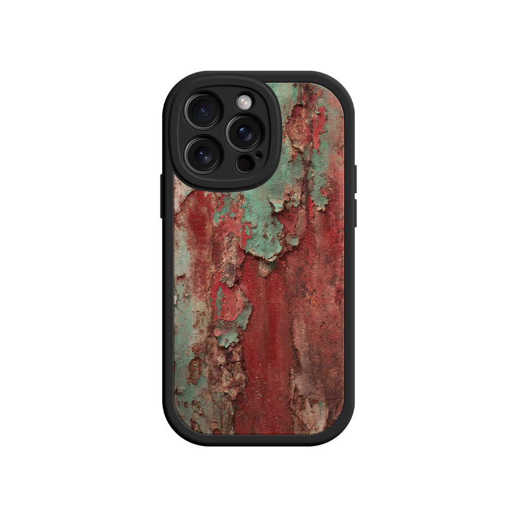 Retro metal texture phone case for artistic style