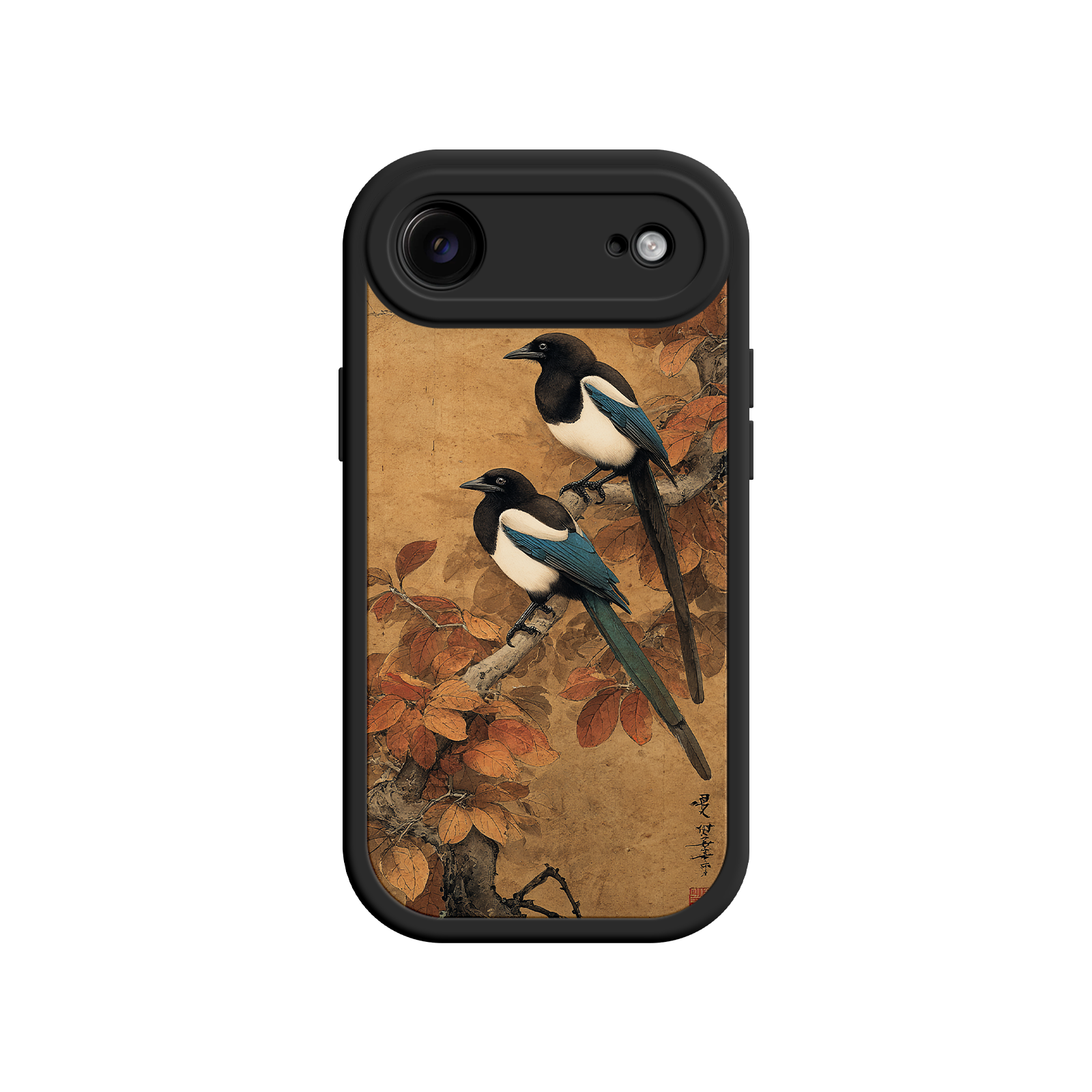 Decorative phone case with vintage art appeal