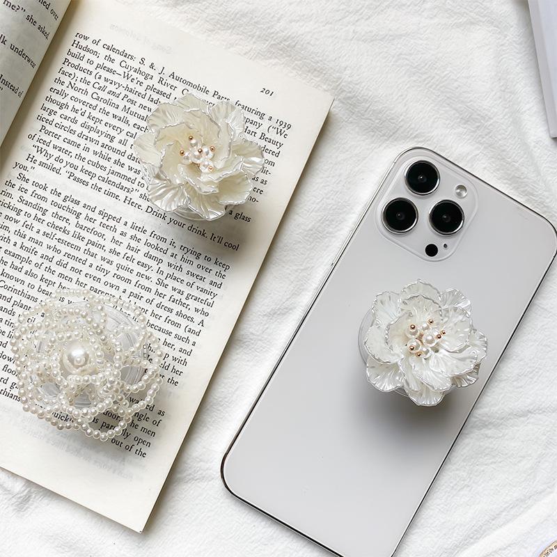 3D flower PopSockets phone PopGrip, Desktop Bracket, adjustable cellphone stand, retractable smartphone holder, phone mount support, Folding Kickstand, handheld accessories