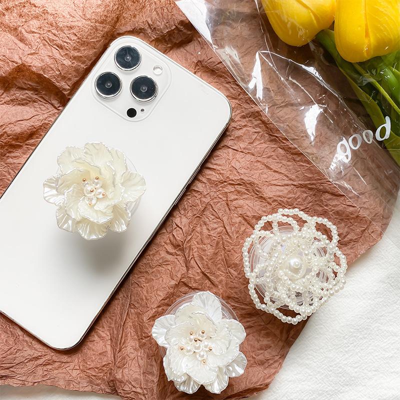 3D flower PopSockets phone PopGrip, Desktop Bracket, adjustable cellphone stand, retractable smartphone holder, phone mount support, Folding Kickstand, handheld accessories
