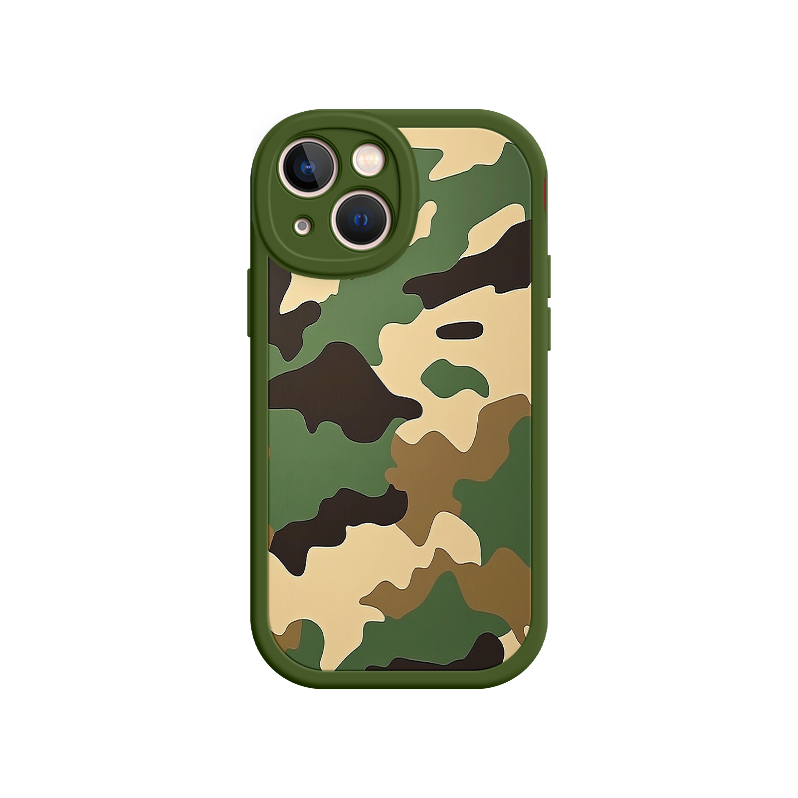 Military Camo iPhone 17 Case – Woodland Camouflage, Tactical Design, Rugged Phone Cover