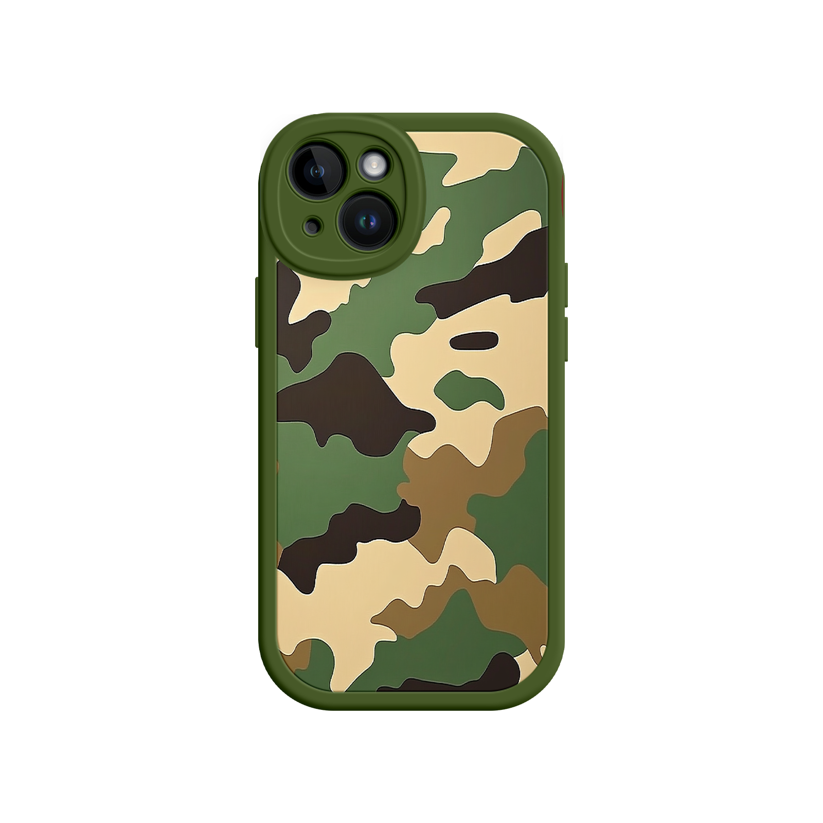 Military Camo iPhone 17 Case – Woodland Camouflage, Tactical Design, Rugged Phone Cover
