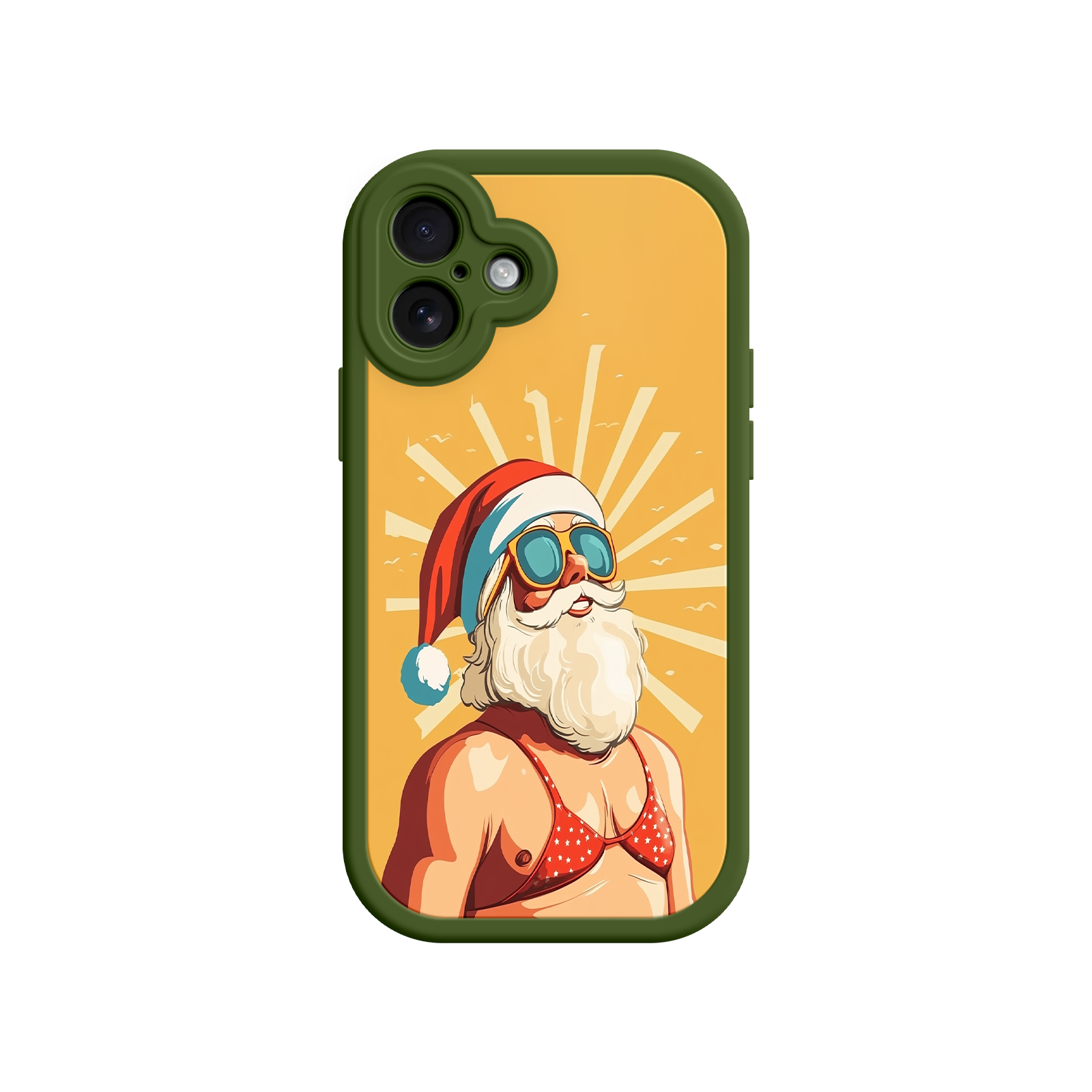 Whimsical phone case for holiday gift exchange