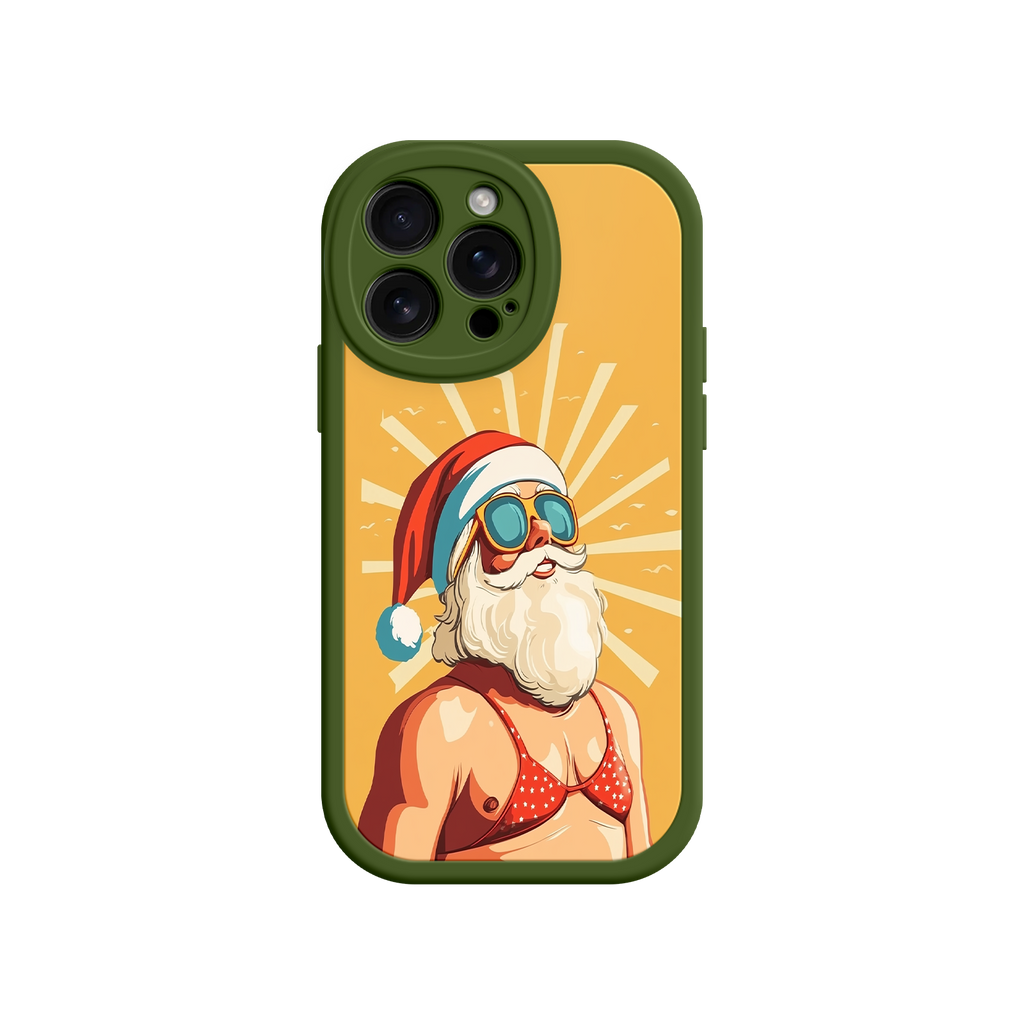 Santa phone case for holiday party gift exchange