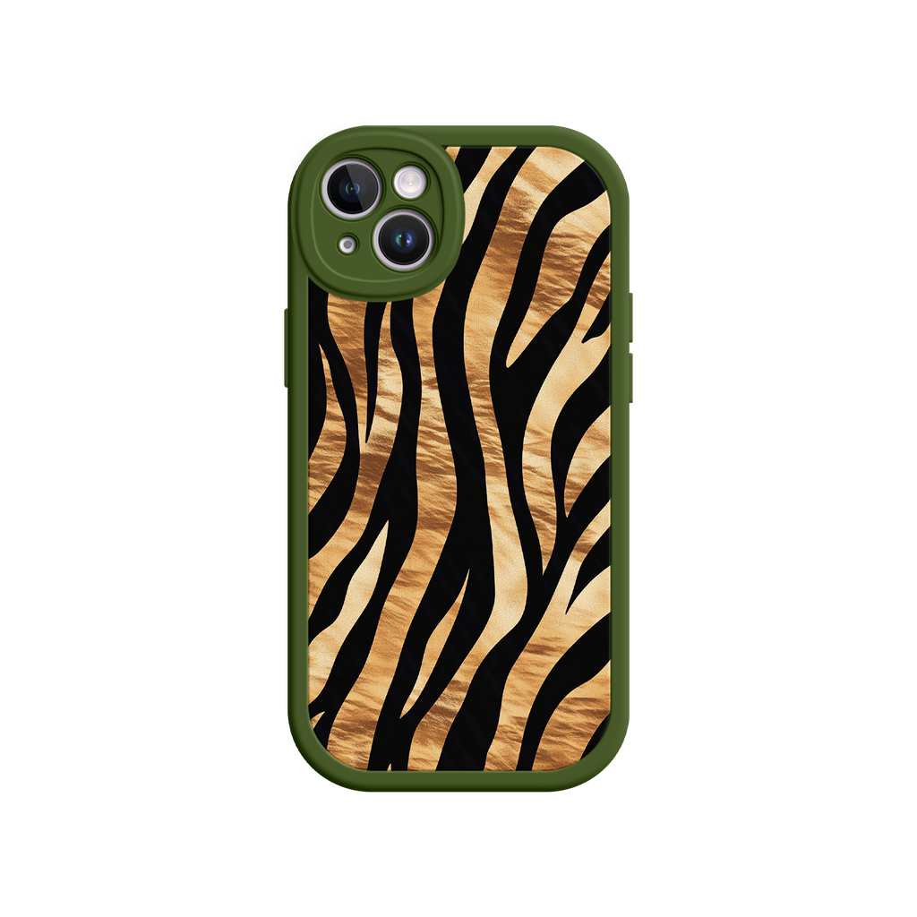 Stylish iPhone case with jungle aesthetic