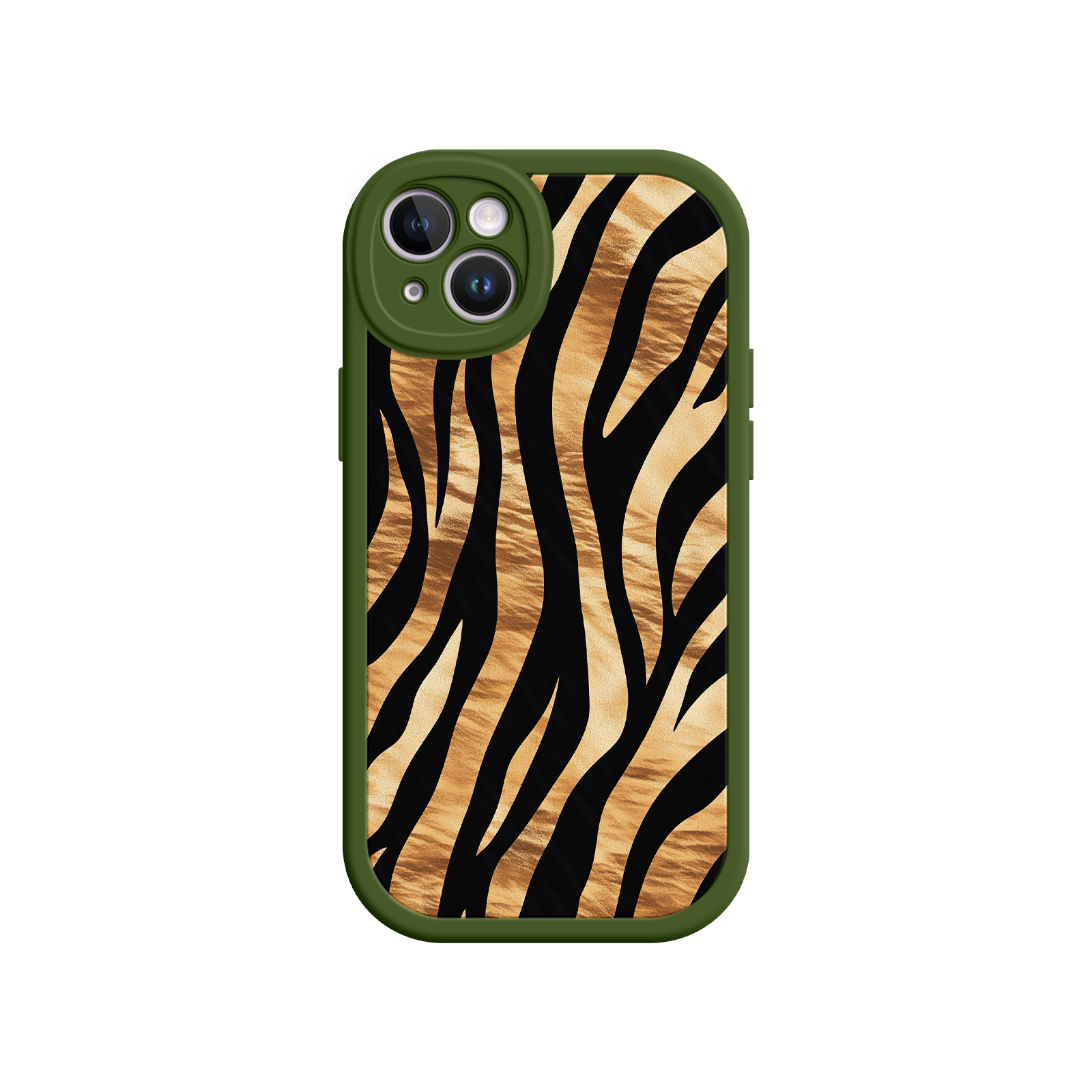 Stylish iPhone case with jungle aesthetic
