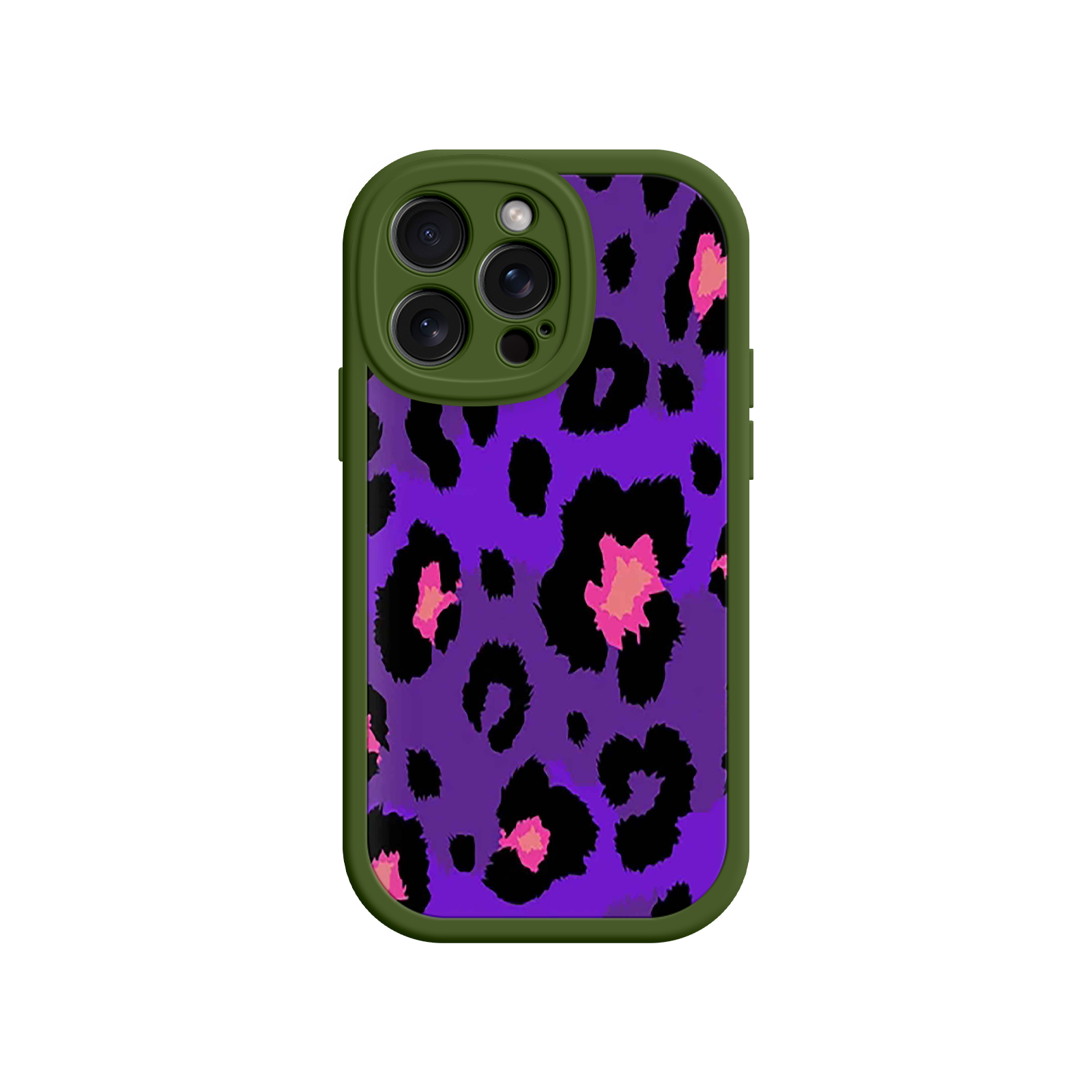 Purple Leopard Print iPhone 17 Case – Trendy Animal Print, Protective Fashion Cover, Bold & Stylish Design