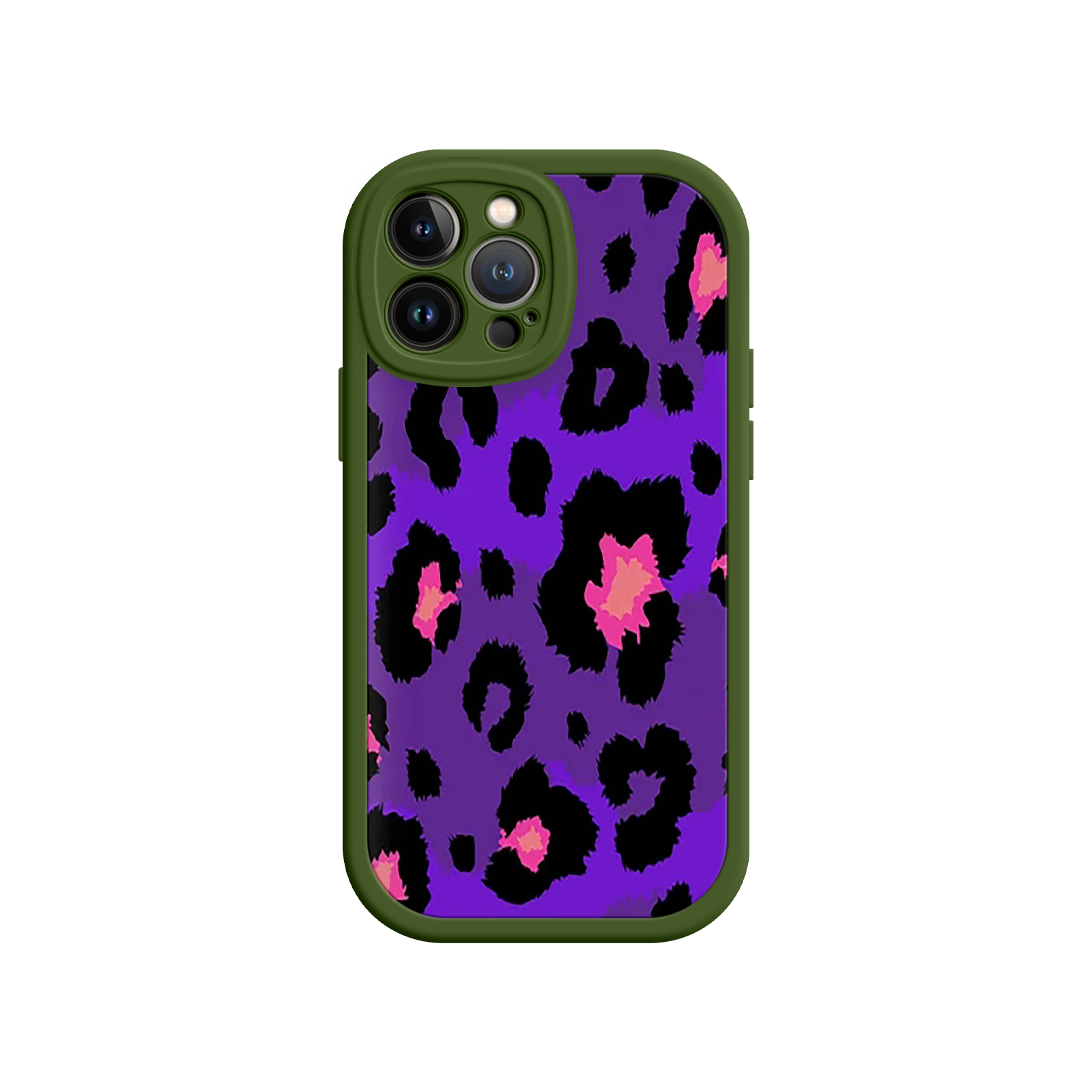 Purple Leopard Print iPhone 17 Case – Trendy Animal Print, Protective Fashion Cover, Bold & Stylish Design