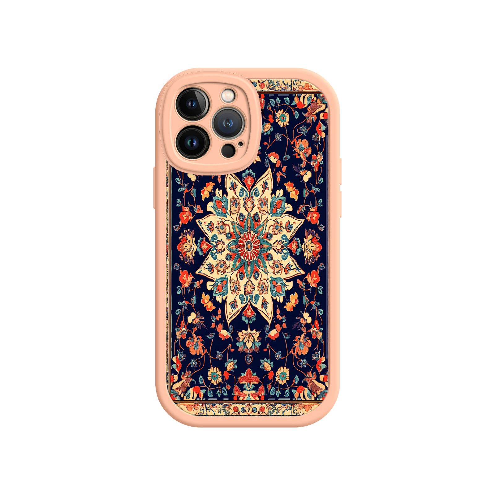 Mandala iPhone 17 Case – Ornate Pattern, Bohemian Style, Artistic Floral Design