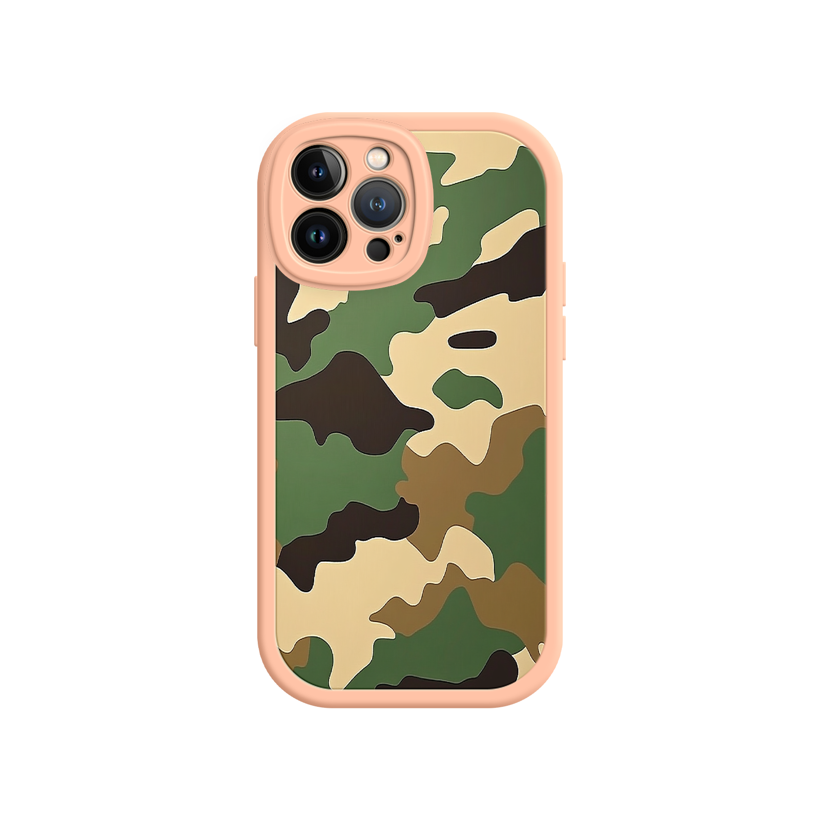 Military Camo iPhone 17 Case – Woodland Camouflage, Tactical Design, Rugged Phone Cover