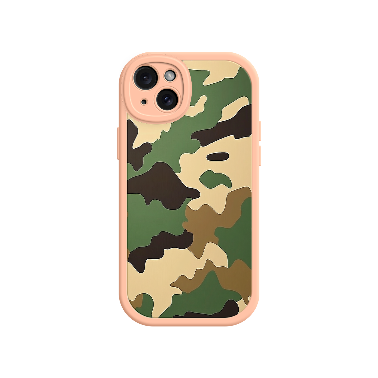 Military Camo iPhone 17 Case – Woodland Camouflage, Tactical Design, Rugged Phone Cover