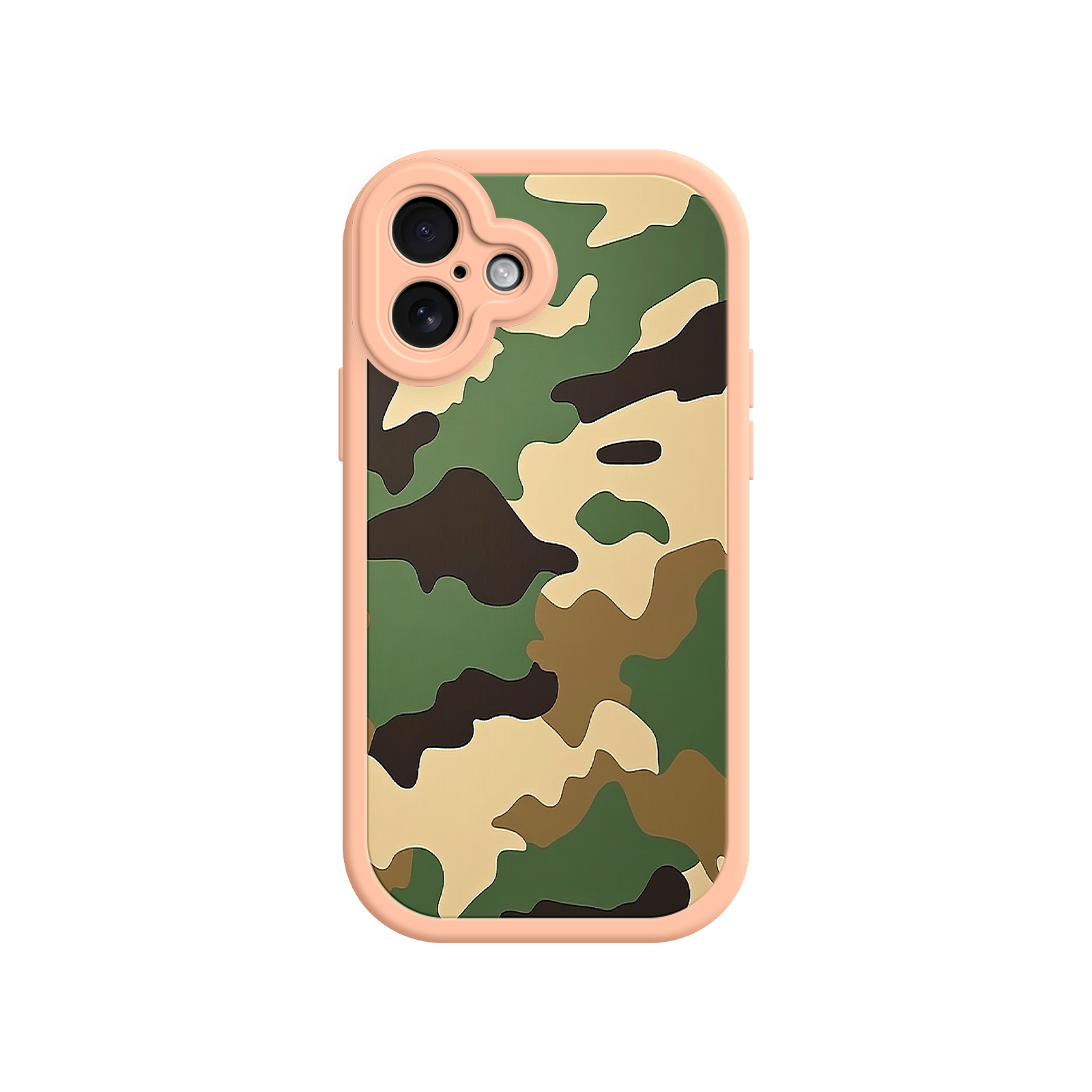Military Camo iPhone 17 Case – Woodland Camouflage, Tactical Design, Rugged Phone Cover