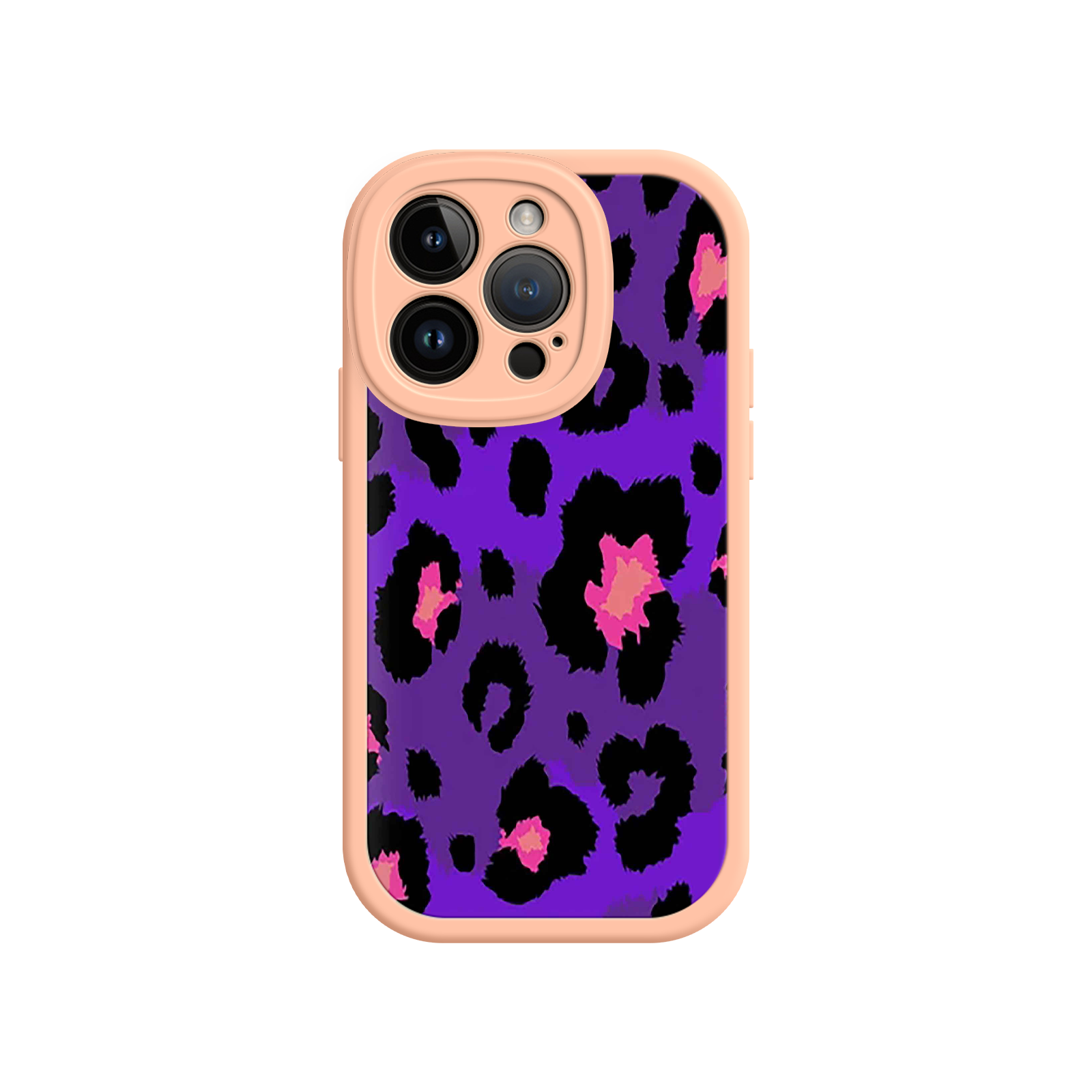 Purple Leopard Print iPhone 17 Case – Trendy Animal Print, Protective Fashion Cover, Bold & Stylish Design