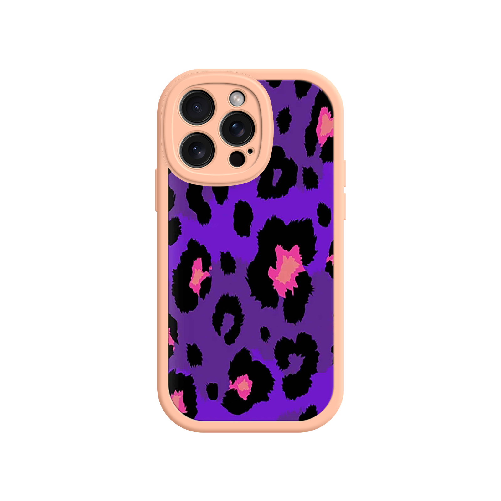 Purple Leopard Print iPhone 17 Case – Trendy Animal Print, Protective Fashion Cover, Bold & Stylish Design