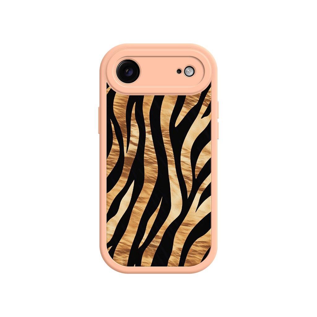 iPhone case featuring wild tiger pattern