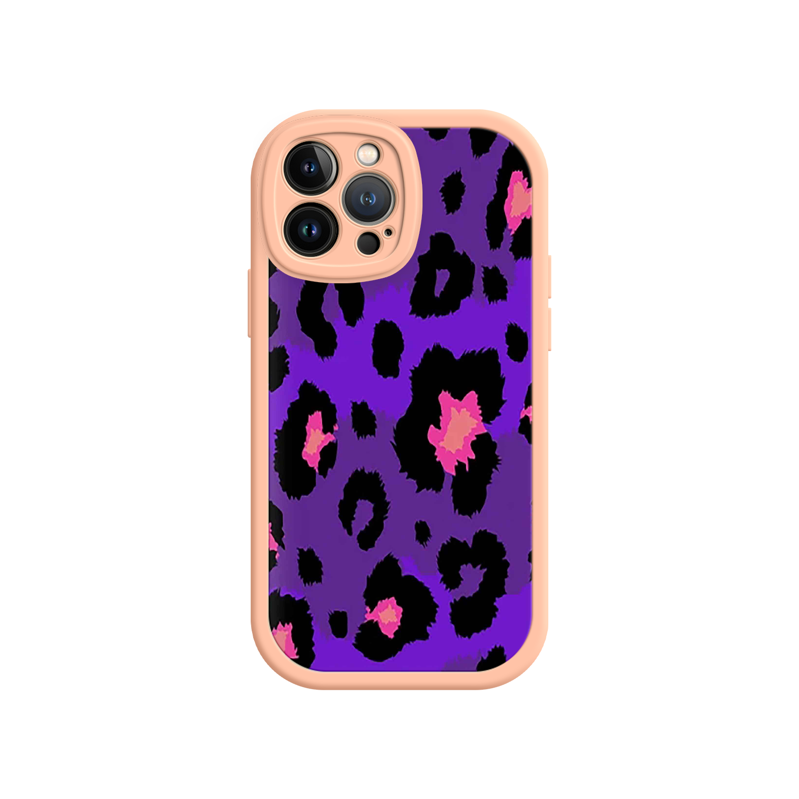 Purple Leopard Print iPhone 17 Case – Trendy Animal Print, Protective Fashion Cover, Bold & Stylish Design