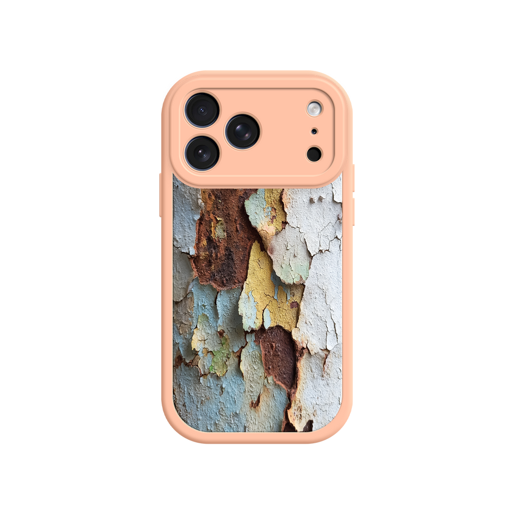Distressed paint phone case for travel lovers