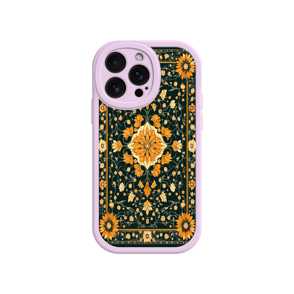 Ornate Floral iPhone 17 Case – Baroque Vintage Pattern Protective Cover for iPhone 16 Pro / Max