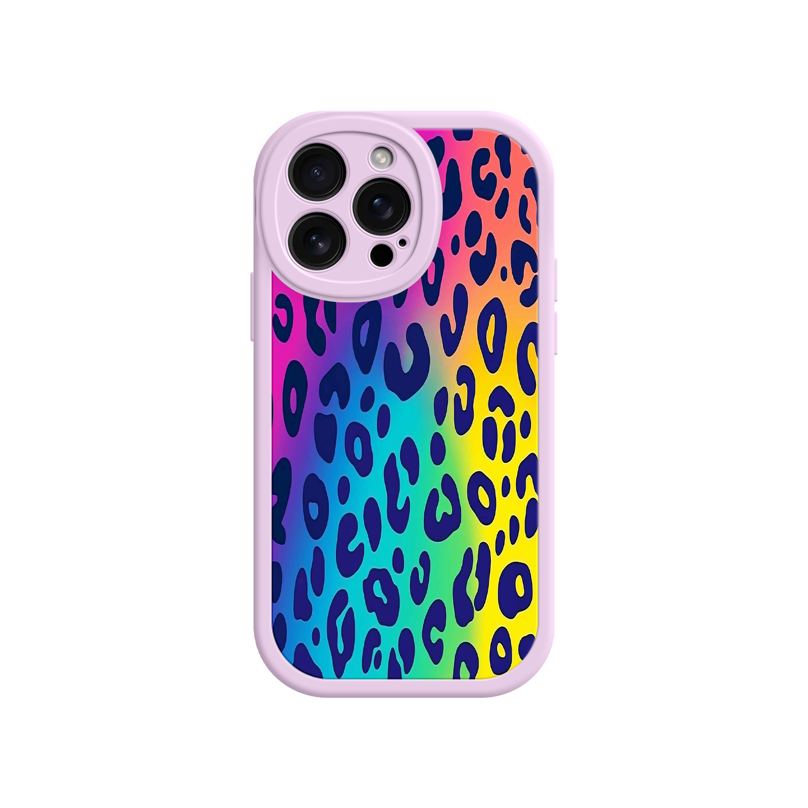 Rainbow Leopard Print iPhone 17 Case – Vibrant Gradient Leopard Pattern, Colorful Animal Print Design, Trendy Animal Print Phone Cover