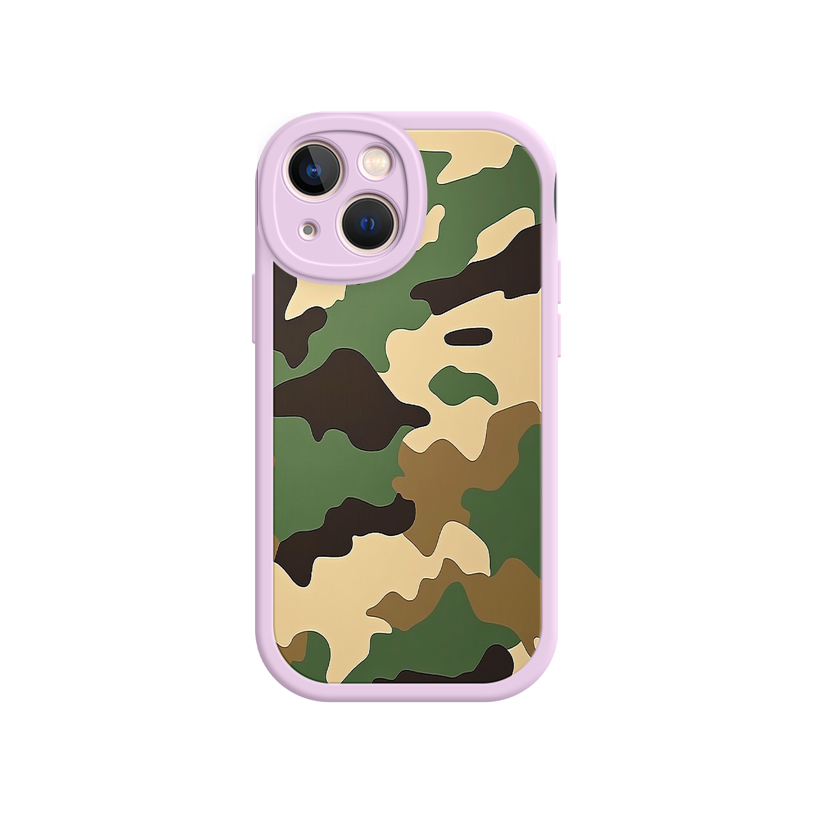 Military Camo iPhone 17 Case – Woodland Camouflage, Tactical Design, Rugged Phone Cover