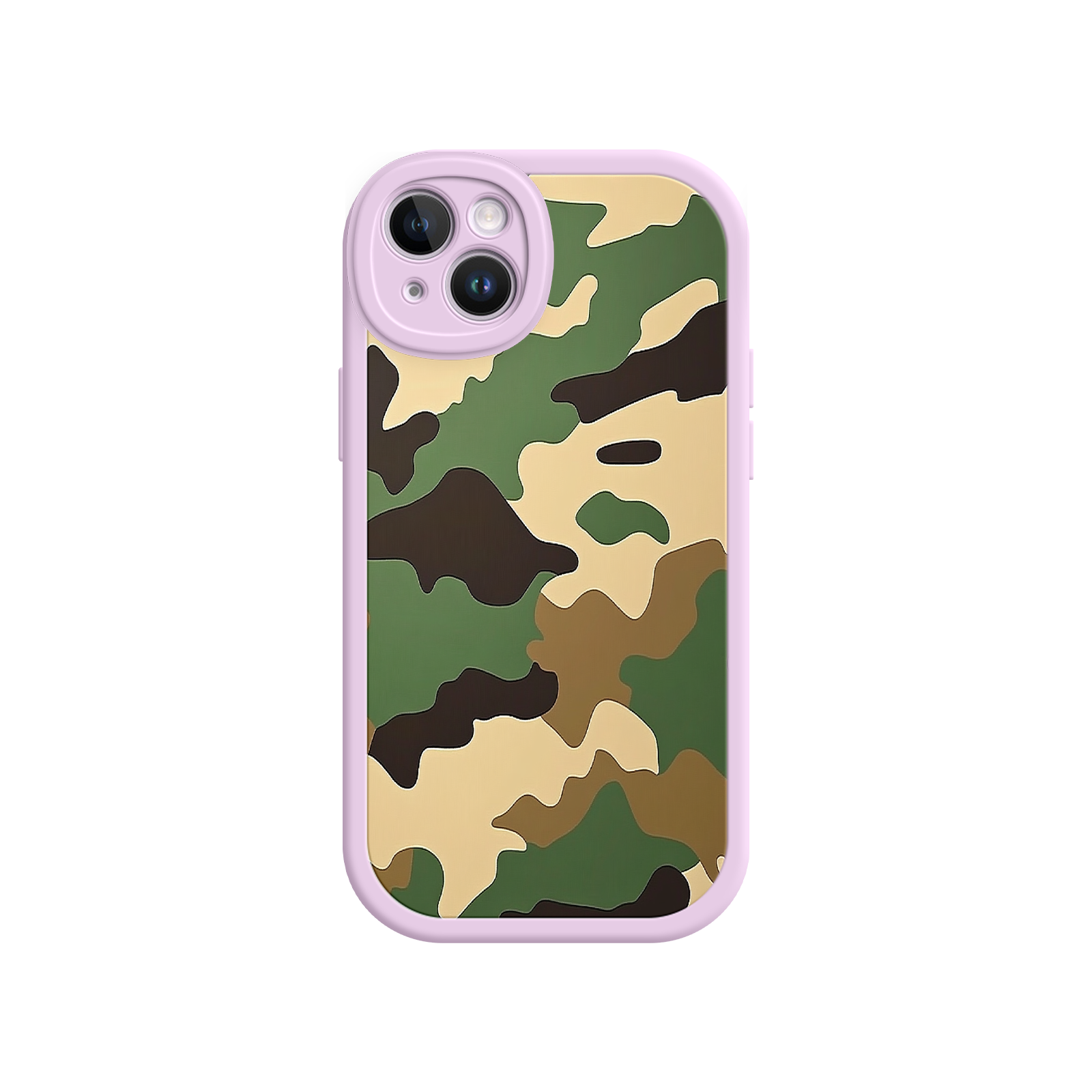 Military Camo iPhone 17 Case – Woodland Camouflage, Tactical Design, Rugged Phone Cover