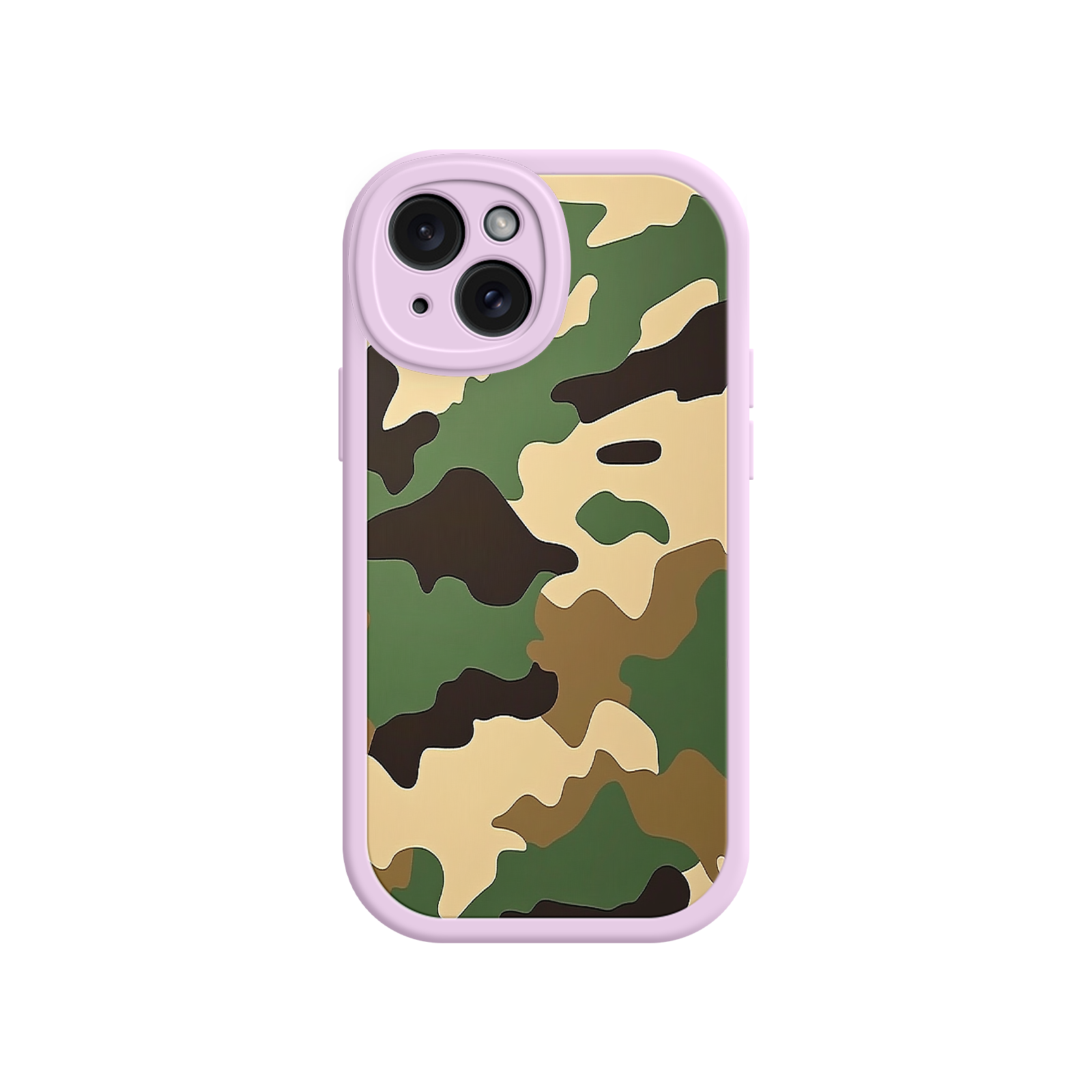 Military Camo iPhone 17 Case – Woodland Camouflage, Tactical Design, Rugged Phone Cover