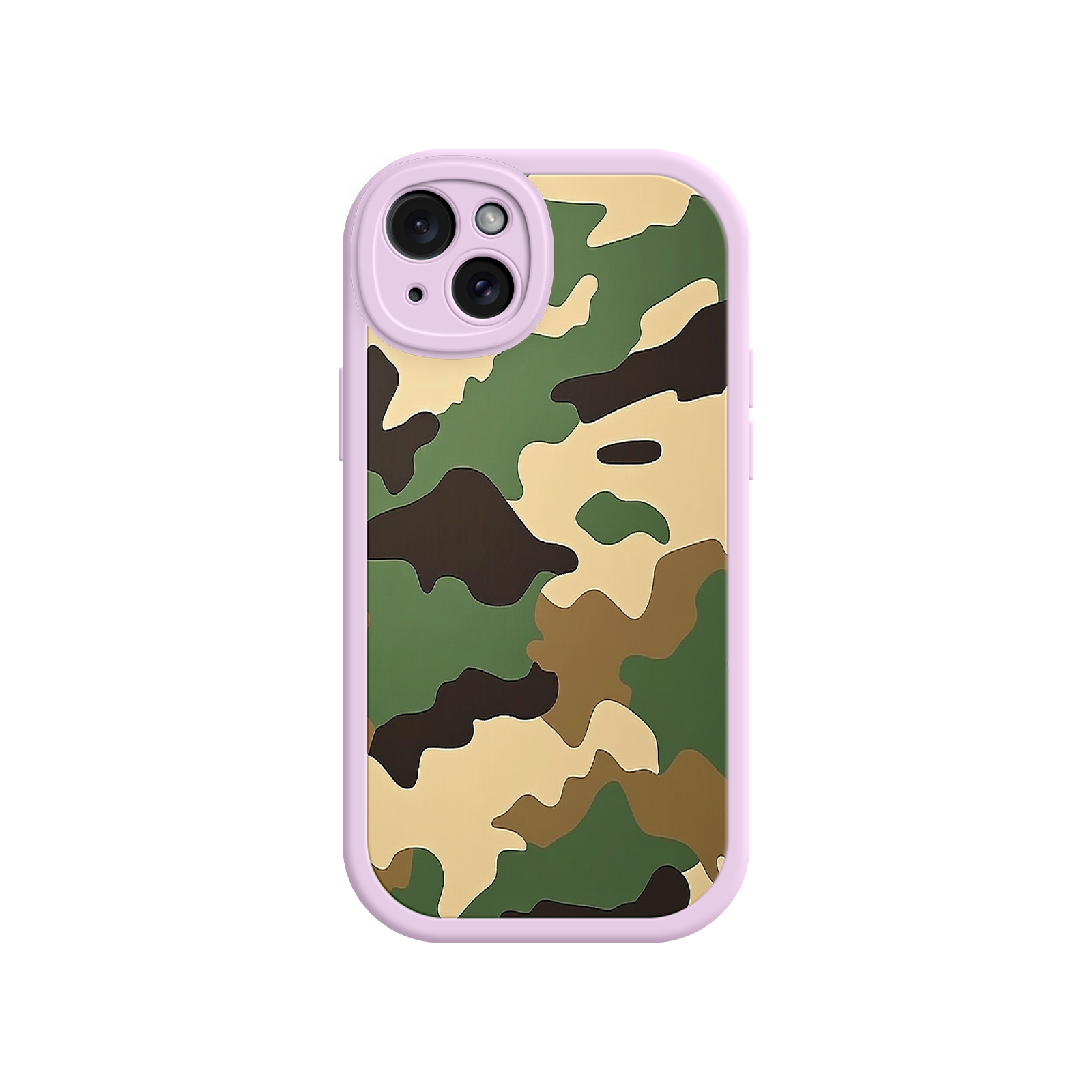 Military Camo iPhone 17 Case – Woodland Camouflage, Tactical Design, Rugged Phone Cover