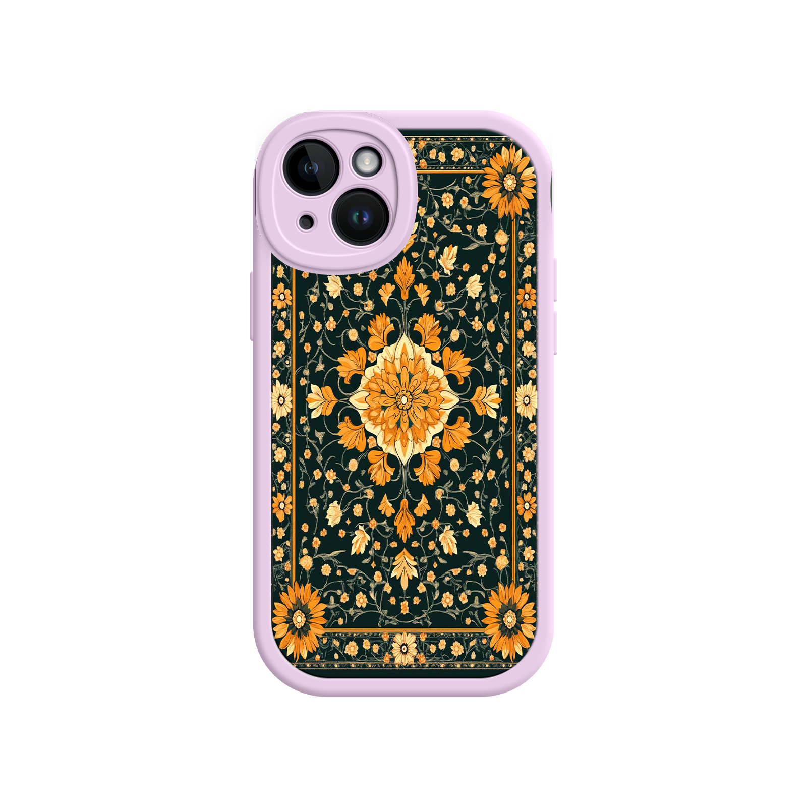Ornate Floral iPhone 17 Case – Baroque Vintage Pattern Protective Cover for iPhone 16 Pro / Max