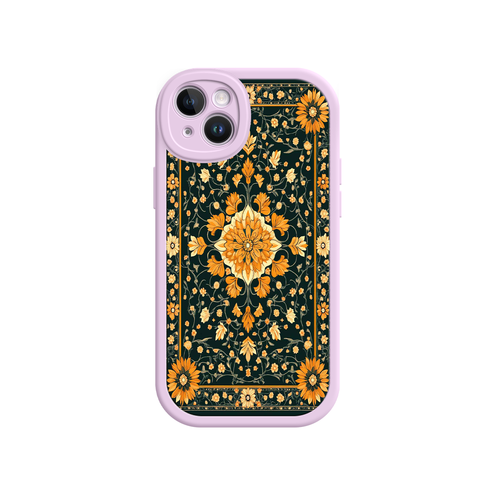 Ornate Floral iPhone 17 Case – Baroque Vintage Pattern Protective Cover for iPhone 16 Pro / Max