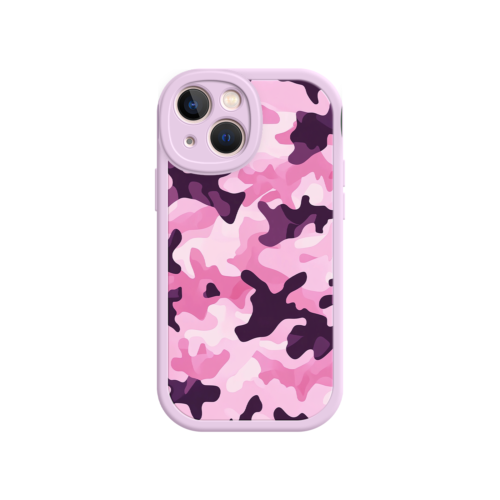 Pink Camo iPhone 17 Case – Camouflage, Feminine Style, Protective Phone Cover