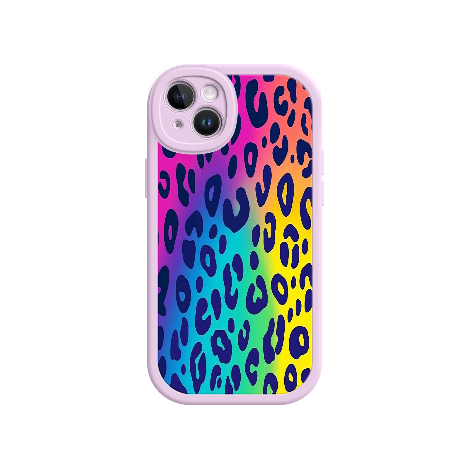 Rainbow Leopard Print iPhone 17 Case – Vibrant Gradient Leopard Pattern, Colorful Animal Print Design, Trendy Animal Print Phone Cover
