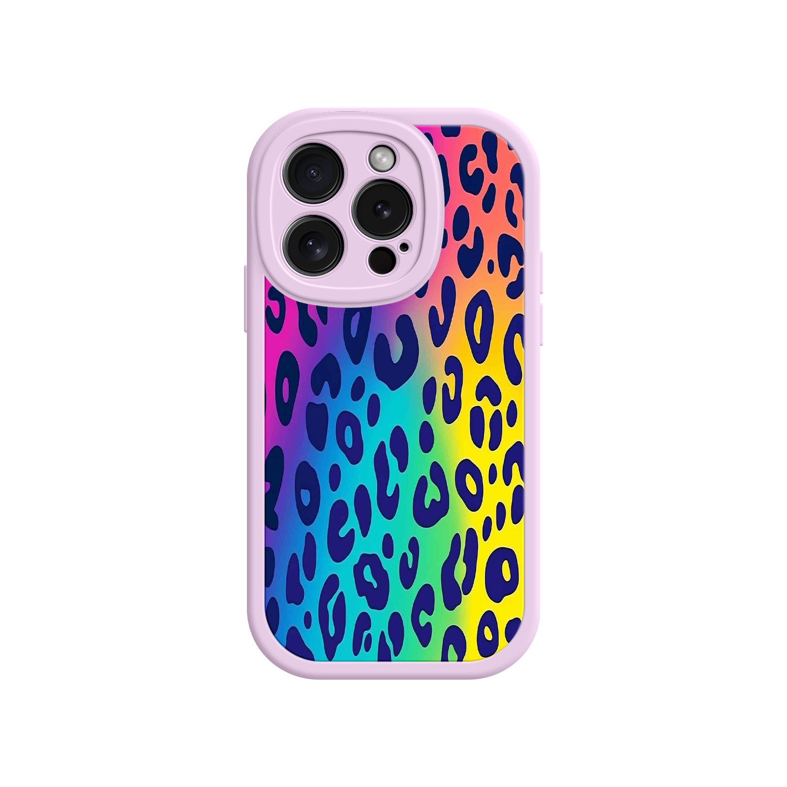 Rainbow Leopard Print iPhone 17 Case – Vibrant Gradient Leopard Pattern, Colorful Animal Print Design, Trendy Animal Print Phone Cover