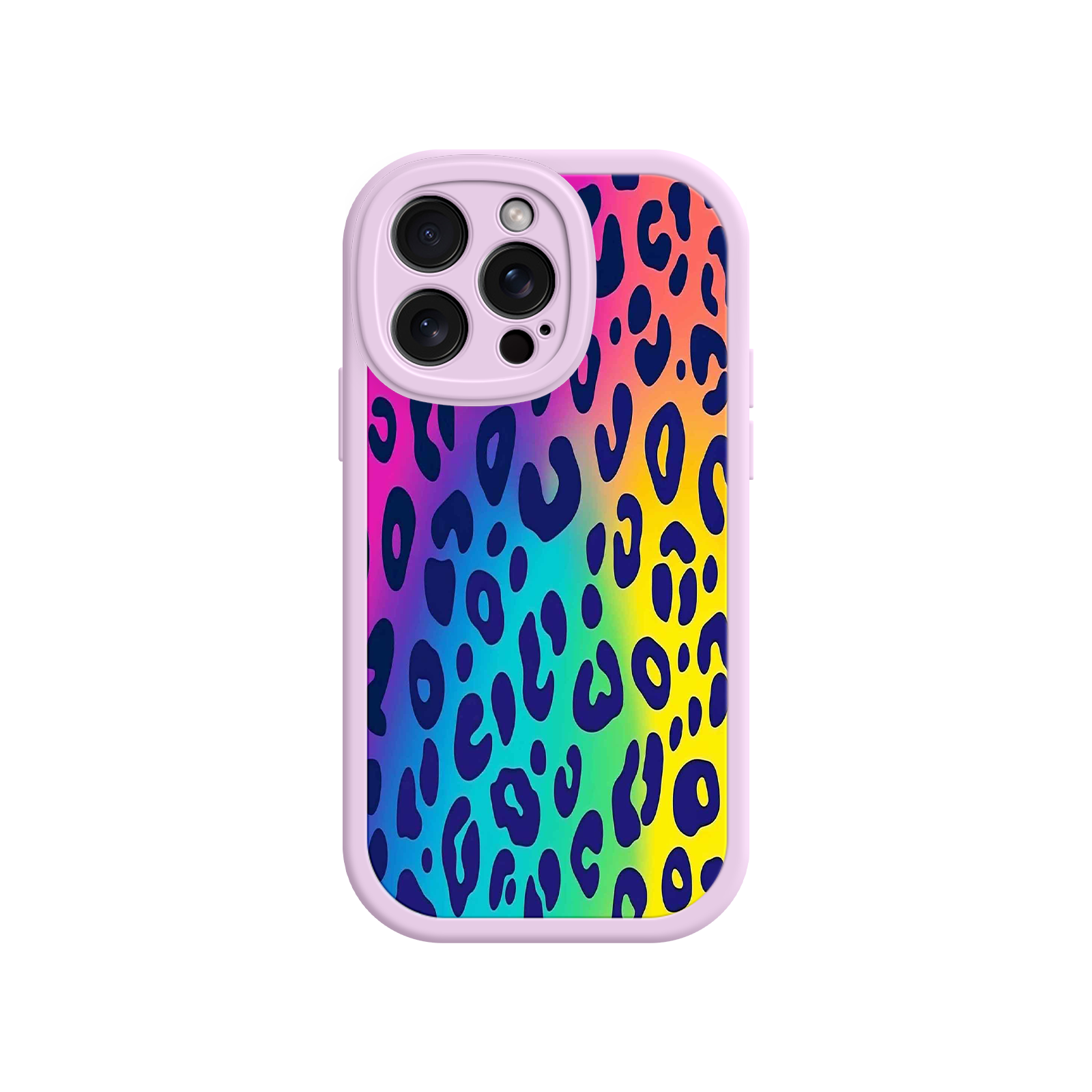 Rainbow Leopard Print iPhone 17 Case – Vibrant Gradient Leopard Pattern, Colorful Animal Print Design, Trendy Animal Print Phone Cover