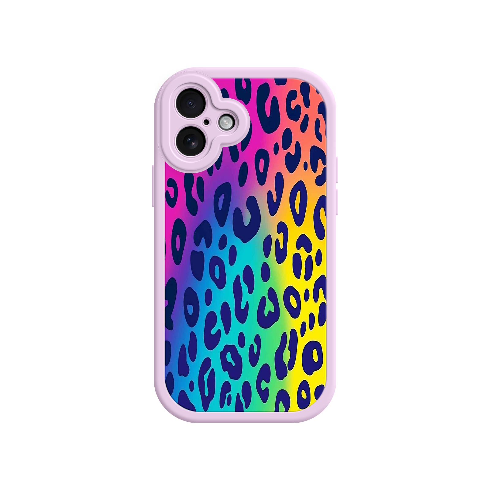 Rainbow Leopard Print iPhone 17 Case – Vibrant Gradient Leopard Pattern, Colorful Animal Print Design, Trendy Animal Print Phone Cover
