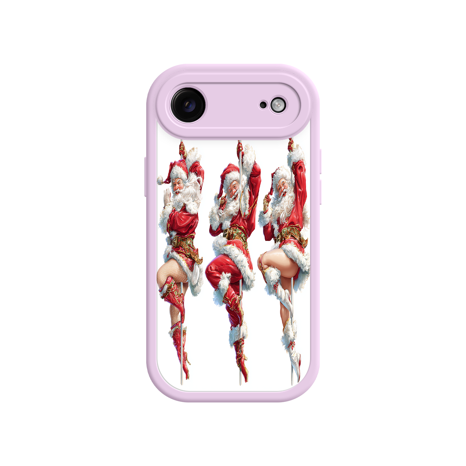 Holiday phone case with vintage art appeal