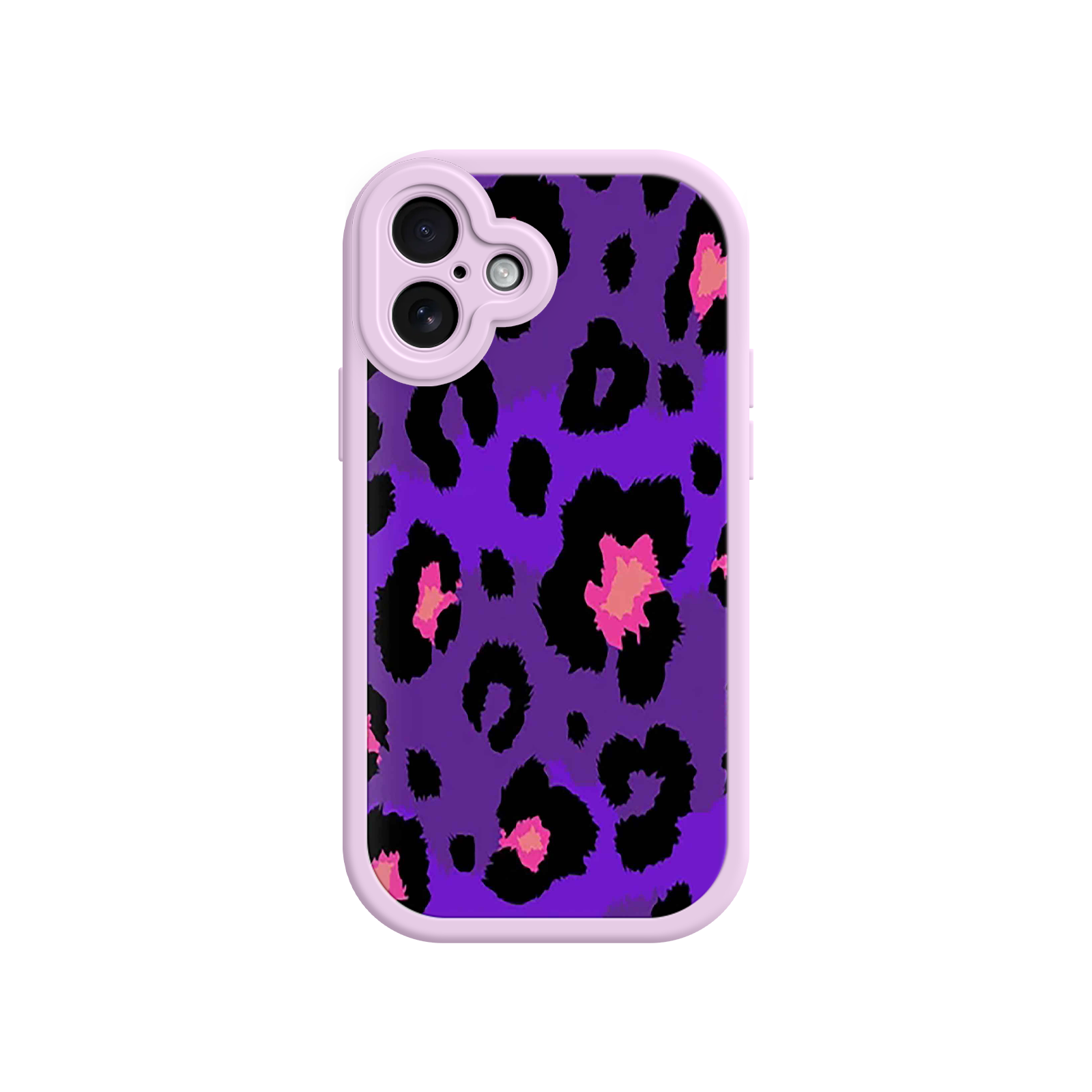 Purple Leopard Print iPhone 17 Case – Trendy Animal Print, Protective Fashion Cover, Bold & Stylish Design