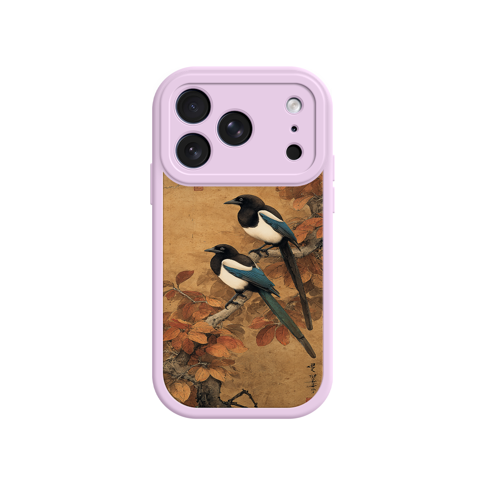 Autumn bird phone case for lifestyle shots