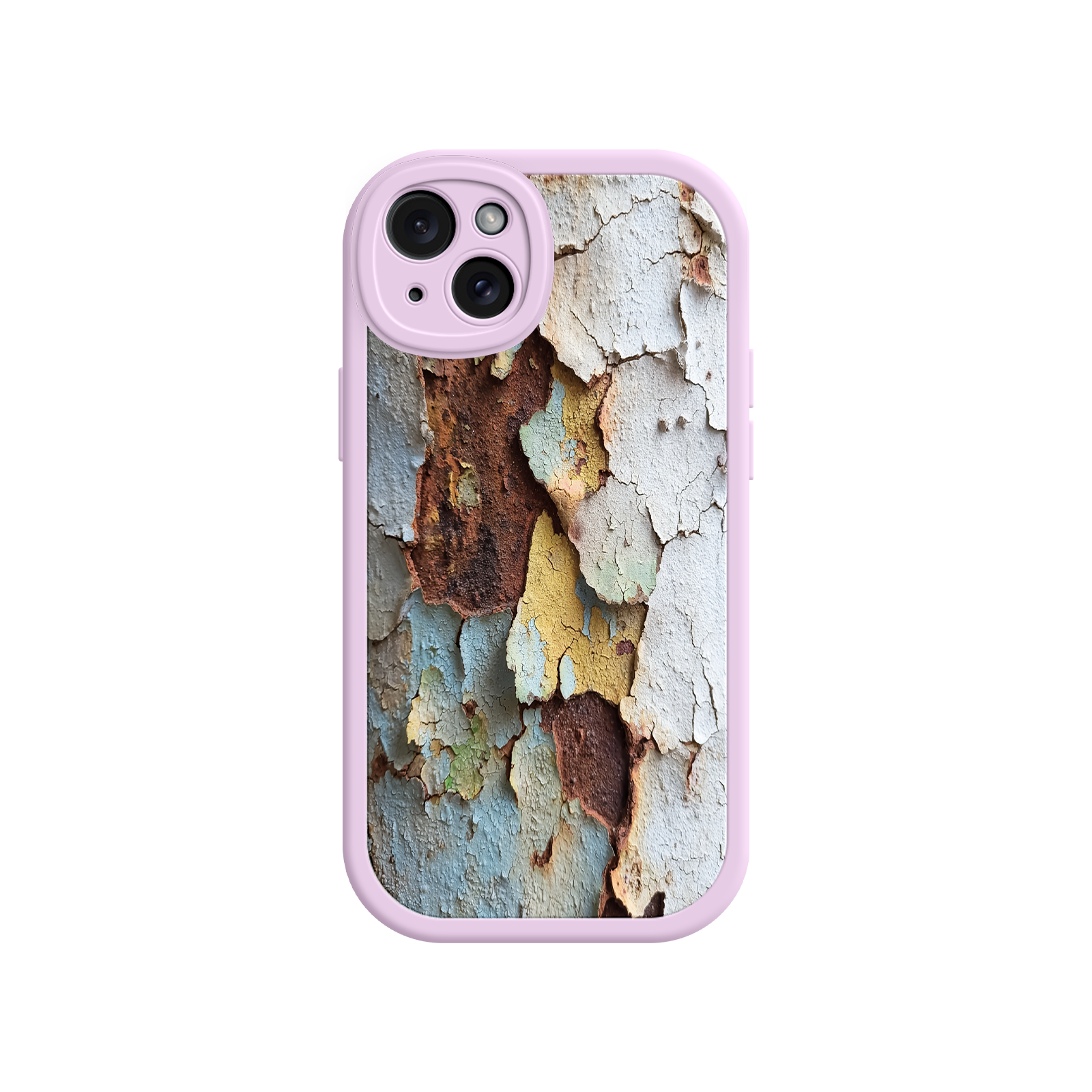 Weathered phone case for nostalgic style